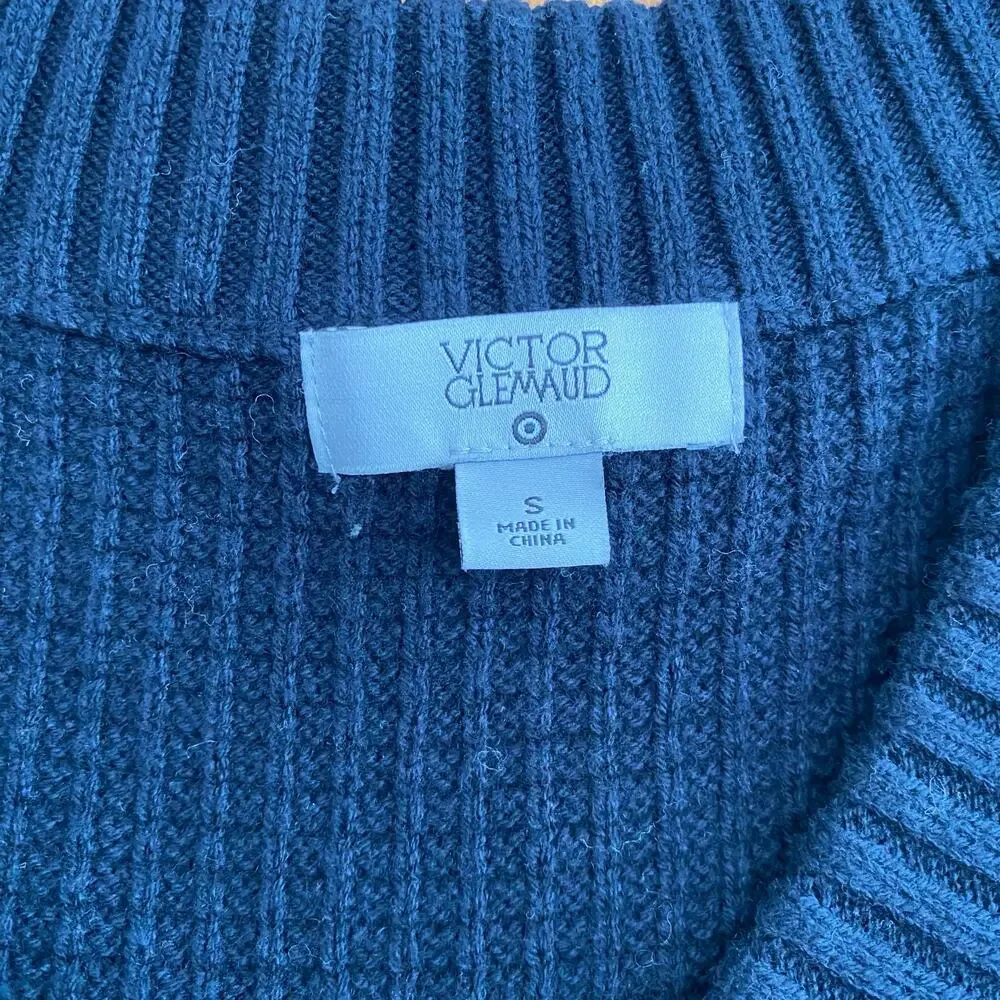 Target X Victor Glemaud Sweater Vest Cream / Black Size Small